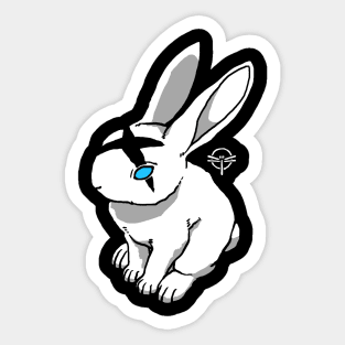 Rabbit mark Sticker